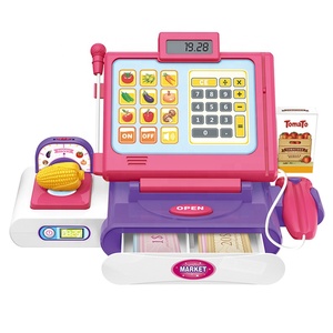<span class=keywords><strong>Caja</strong></span> <span class=keywords><strong>Registradora</strong></span> <span class=keywords><strong>de</strong></span> <span class=keywords><strong>juguete</strong></span> para supermercado, juego <span class=keywords><strong>de</strong></span> simulación <span class=keywords><strong>con</strong></span> micrófono, luz y sonido - Product Image 3