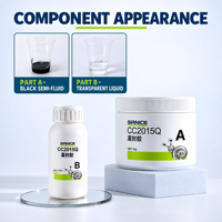 SIRNICE CC2015Q Matériau d'étanchéité et de moulage époxy Shore D90 pour transformateurs, éclairage et condensateurs