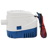 Pompe à eau de cale marine électrique submersible automatique 12V/24V DC fonctionnant sur batterie
