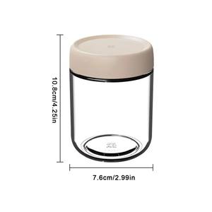 Paquete de 4 recipientes de avena para la noche con tapas, tarros de vidrio de 16oz, preparación de comidas, ensaladas, <span class=keywords><strong>cereales</strong></span>, aperitivos, pudín, almacenamiento de yogur - Product Image 6