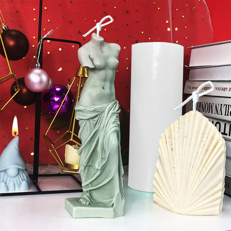 Figure Candle Molds - Customizable Venus Goddess Silhouettes