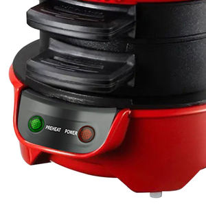 هالي الكهربائية جولة الشواء برغر صانع مع البيض الطبخ حلقة همبرغر ساندويتش محمصة الإفطار تنوعا صانع القهوة - Product Image 4