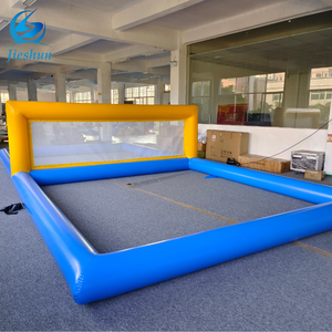 Personalizado al aire libre piscina inflable cancha de voleibol <span class=keywords><strong>playa</strong></span> natación piscinas de agua bola red PVC globo con para la venta - Product Image 3