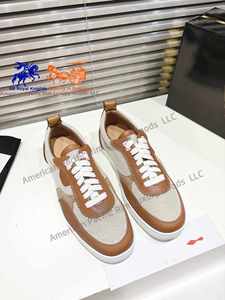 Zapatos de Skate de Cuero Genuino de Diseño de Lujo para Hombre, Estilo Retro, Casuales, Modernos, Cómodos, con Cordones, Estilo Louboutin - Product Image 2