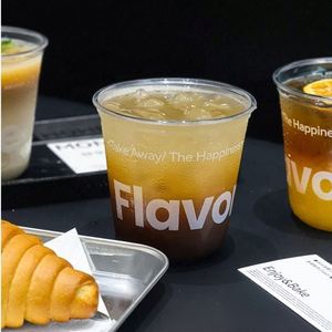 89mm Single Wall PET Disposable <b>Cup</b> <b>12oz</b> for <b>Coffee</b> Tea Soda Juice Smoothie & Cake Drinks - Product Image 4