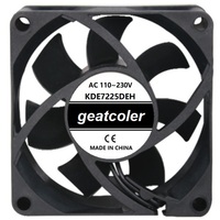 Ventilateur axial sans balais Ec 7225 à roulement à billes