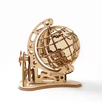 Fornitore Amazon 3d in legno IQ brain fight bambini puzzle per adulti globe toy puzzle meccanico in legno