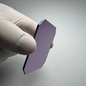 การปรับแต่งแผ่นเวเฟอร์เจอร์เมเนียมด้วยแสง7-14um เคลือบ anisotropic AR & DLC หน้าต่างเจอร์เมเนียม - Product Image 5