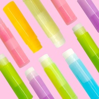 Pelabelan pribadi pelembab buah organik lucu pelembap terbaik hyhrating warna-warni chapstick lip balm