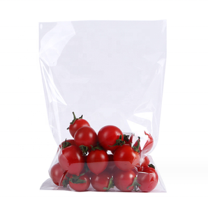 Manufacturer custom specifications transparent flat bag dustproof clear <b>plastic</b> <b>packaging</b> transparent opp food bag - Product Image 1