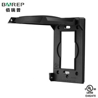 BAO-002 PA6 + 30% boîte de prise répertoriée UL couvercle de prise de protection étanche avec prix de gros