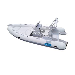 Bateau de pêche en aluminium <span class=keywords><strong>semi</strong></span>-<span class=keywords><strong>rigide</strong></span> à coque en V profond de 5,2 <span class=keywords><strong>m</strong></span> (17 pieds) Hedia Factory RIB 520 - Product Image 1