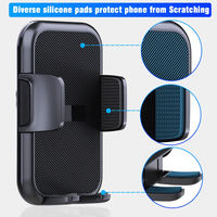 Porte universel celulaire voiture ventouse support de téléphone tableau de bord support de téléphone portable voiture téléphone portable support de bureau avec boîte paquet