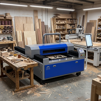 Découpeuse laser CO2 robuste 1325 avec transmission à crémaillère, équipement de découpe stable
