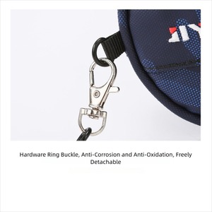 Sac de pêche détachable - Organisateur pour leurres souples, hameçons, plombs, résistant à l'eau 600D avec poches zippées - Product Image 5