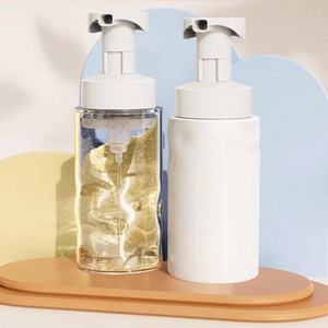 <span class=keywords><strong>Gel</strong></span> <span class=keywords><strong>douche</strong></span> à pompe à mousse de luxe et emballage de bouteilles de shampoing et d'après-shampoing cosmétique - Product Image 4