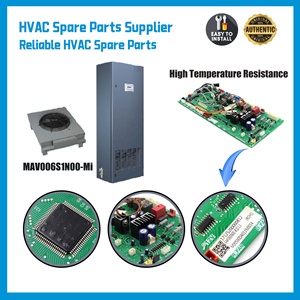มีเดีย ยูนิตในอาคาร แผงควบคุม PCB หลัก 17125200000812 สำหรับ MAV006S1N00-Mi เครื่องปรับอากาศห้องเซิร์ฟเวอร์ อะไหล่ HVAC - Product Image 4