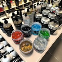 Gel capillaire tendance sans résidus, non gras, hydratant pour tous types de cheveux bouclés