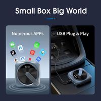 Ownice A0 con cable CarPlay a Android OS inalámbrico Car Play Auto Ai Streaming TV Box para Netflix Spotify ipTV para OEM ODM al por mayor