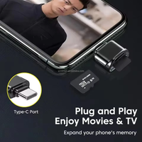 Adaptateur de voyage USB3.0 Type-C haute vitesse OTG compatible avec les téléphones mobiles et les appareils photo, nouveau adaptateur USB C USB avec sortie DC