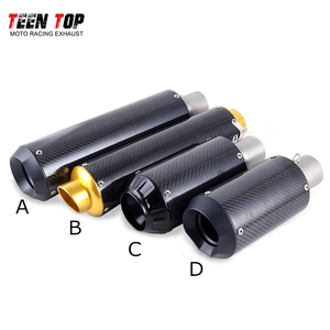 Silenciador de escape Universal de fibra de carbono de alta calidad para Benelli 752S BJ750GS para <span class=keywords><strong>Aprilia</strong></span> <span class=keywords><strong>RS660</strong></span>/Tuono660 Moto Escape - Product Image 6