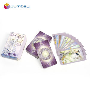 مخصص الأصلي طباعة شعار اللون أوراكل مذهلة مختلفة بطاقة العد التعبئة والتغليف الكلمات التارو سطح السفينة بطاقات الألعاب - Product Image 6