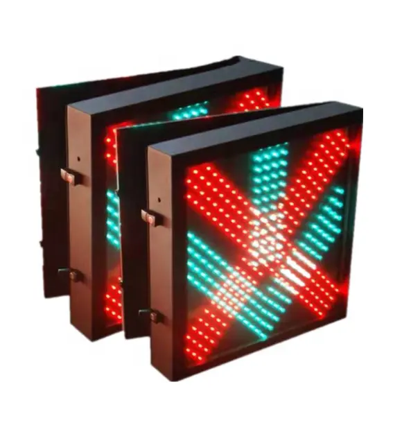 300mm RED cross green arrow LED Traffic Light with High Safety efficient