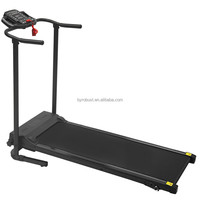 Caminadora Eléctrica con Pantalla LED para Uso Doméstico con Capacidad de 100 kg para Correr en el Gimnasio y Desarrollo Muscular