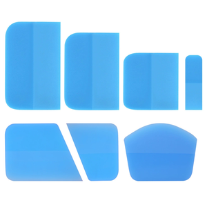 Set di 3 raschietto in Silicone morbido per auto e tergicristallo di vetro per finestre 7 diverse dimensioni tergicristallo in gomma vinilica - Product Image 1