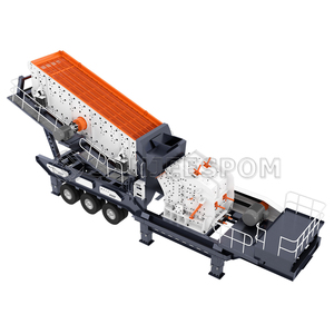 מותאם אישית 100ton נייד חצץ מכונת גלגל סוג של אבן מסרון צחור צמח מחיר המפעל - Product Image 2