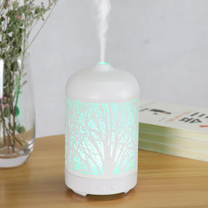 Cross Border Aroma Diffuser 100Ml Led <b>Light</b> White Fog Type Essential Oil Humidifier For Commercial Use - Product Image 1