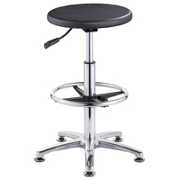 Vente chaude Mobile Pivotant Siège Rond Tabouret De Laboratoire Étudiant Utiliser Chaise Tabourets De Laboratoire