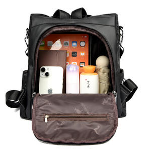 In Stock Customizable Women Pu Cloth <strong>Backpacks</strong> Girls Casual Daypack Vintage <strong>Backpack</strong> School Bags Rucksack Mochila - Product Image 4