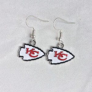 Envío rápido Sport Detroit Lions Swirl Heart Pendientes Multicolor Team logo Pendientes colgantes - Product Image 5