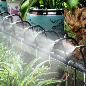 2024 Новая бесплатная Гибка 20 см 30 см медная насадка для тумана универсальная Распылительная насадка для сада патио - Product Image 4