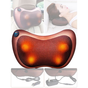 Almohada de masaje Shiatsu 3D portátil para amasar, relajación de cuerpo completo para viajes en casa, salud, cuello, cintura, masajeador de manos, calefacción - Product Image 3