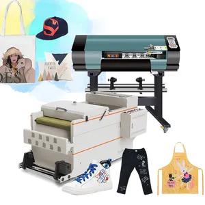 60cm 24 13200 600mm Printing 60 Cm Dtf Printer With Powder Shaking Machine