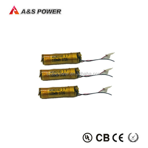Small lithium polymer batteries 3,7 V 130 mAh cylindrical 100 mAh LiPo battery 08310 for sepaker/earphone - Product Image 4