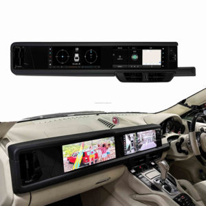 12.3" Dual Screen 6G+128G car dvd player video carplay android auto radio for Porsche Cayenne 2010-2017 RHD - Product Image 1