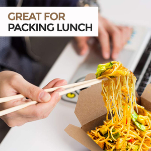 One Carton 500 Pcs Disposable Biodegradable Luxury Brown Kraft <strong>Lunch</strong> Paper Food <strong>Packing</strong> <strong>Boxes</strong> - Product Image 5