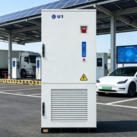 Système de stockage d'énergie industriel hors réseau de 215 kWh à 261 kWh, batterie au lithium-fer-phosphate photovoltaïque solaire pour station de recharge de véhicules électriques