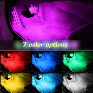 ไฟกลางคืนสร้างบรรยากาศแบบชาร์จไฟได้ขนาดเล็กสติกเกอร์แม่เหล็กสำหรับตู้รถบรรทุกไฟภายในรถยนต์ใช้งานง่าย - Product Image 4