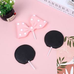 Decorazione Dolce con Orecchie di Topolino e Fiocco a Pois di Minnie per Torta di Compleanno - Product Image 2