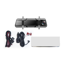 Caméra de tableau de bord double 4K avant et arrière pour voiture avec enregistreur de vision arrière, Wi-Fi et GPS