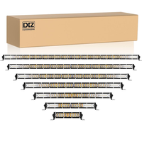 Barre lumineuse LED DXZ BAR-D2 ultra-mince 60W 7-50 pouces 12/24V pour camion 4x4, VTT, SUV, voiture, mise à niveau et rénovation