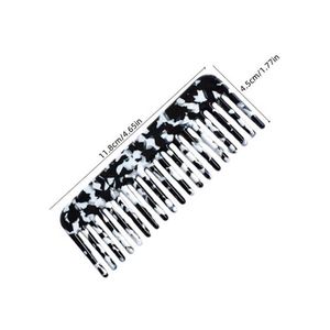 <b>Creative</b> <b>Gift</b> Wide Tooth Colour Acetate Comb for Hair Detangling - Product Image 2