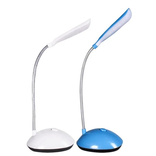 LED Desk Book Light Reading Mini Battery Powered for Book Nightlight Light Flexible Table Lamp Portable Read Lamp Book Lights
