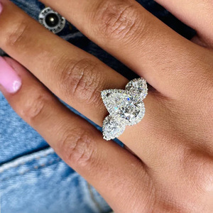 Anello a Goccia per Donne, Accessorio da Dito Semplice e alla Moda per Uso Quotidiano - Product Image 3