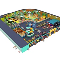 Equipo de Centro de Entretenimiento Familiar Comercial Directo de Fábrica: Trampolín, Gimnasio de Jungla, Piscina de Bolas, VR Racing, Arenero, Escenario
