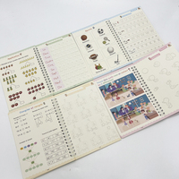 Cahier de traçage magique en gros pour l'apprentissage des langues (français, anglais, espagnol, arabe, allemand) – Livre éducatif pour enfants